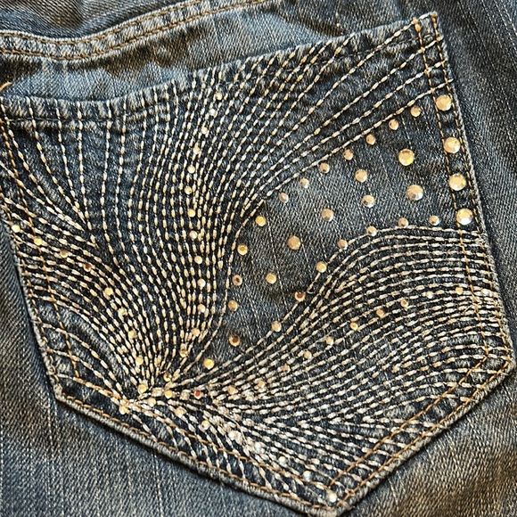 Express X2 Denim Skirt Size 10 - Picture 6 of 8